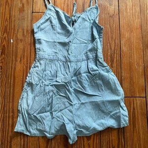 American Eagle Denim Romper